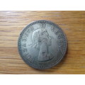 1960 Union Of South Africa Two Shilling Coin