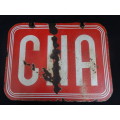 Vintage Enamel Double Sided CNA Sign (See Description)