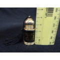 Stunning Small Gold Tone Filigree Perfume/Scent Bottle-Vintage Collectable (Bottle Is Empty)