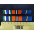 Set Of Two South African Police Medal Bars In Excellent Condition