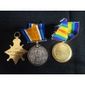Set Of WW1 Medals Awarded To MHSK - J.G Veldsman Hopetown Comondo No 277 Clearly Marked