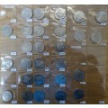 Collection Of Republic Of South Africa Fifty Cent Coins (See My Description)
