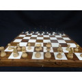 Complete Chess Set With Wooden Components (See My DDescription)