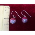 Stunning Sterling Silver Earrings With Silver Colour Balls - Clearly Marked 925 (3 Gram)