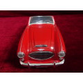 ERTL Dyersville Collectibles Austin Healey 1961 Scale 1:18 Nr 1074G - Red (No Box)