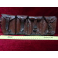 Old Boere War Leather Ammo Pouch (See My Description)