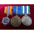 Set Of South African Police Medals Awarded To 16969 (V) Serst W.J.T Retief (See My Description)