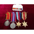 Set Of WW2 Medals Issude To 60264 L.C Tait (See My Description)