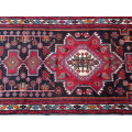 Beautiful Persian Hamadan Runner Carpet - 3.36 m x 1.08 m - Handmade In Iran - See My Description