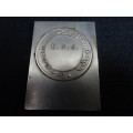 Vintage Silver Plated Diving Medal - In Excellent Condition