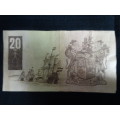 South Africa Twenty Rand Bank Note - CL Stals - Please See My Description