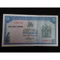 Reserve Bank Of Rhodesia One Dollar Note - See My Description