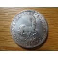 1963 Union Of South Africa Fifty Cent Coin - In Good Condition