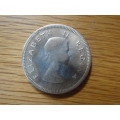 1953 Union Of South Africa Two Shilling Coin -  In Good Condition