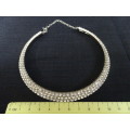 Lovely Vintage Costume Hip Hop Choker Chain - In Excellent Condition