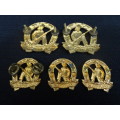 South African Commandos Unitas Cap Badges - All Pins In Tacked