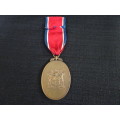 South African Defence Force - John Chard Medal `RORKE`S DRIFT 1972` - Medal Number 2114