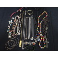 Lovely Big Joblot Of Different Costume Jewellery - In Excellent Condition