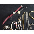 Lovely Big Joblot Of Different Costume Jewellery - In Excellent Condition