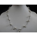 Stunning Fresh Water Culture Pearls Necklace - In Excellent Condition
