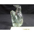 Svenskt Glass Crystal Woodpecker Bird Wren RSPB Limited edition Signed P.Hoff. Paperweight