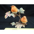 Vintage Limited Edition Coalport Robin Redbreast Frosty Morning Bird Collection - Number 3788/4950