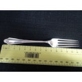 Birmingham Hallmarked Sterling Silver 1927 - 28 Cased Spoon And Fork In Excellent Condition (40Gram)