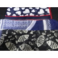 Three Stunning Cotton Scarves - In Excellent Condition - See My Description