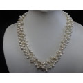 Gorgeous Vintage Fresh Water Pearl Necklace  - In Excellent Condition