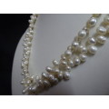 Gorgeous Vintage Fresh Water Pearl Necklace  - In Excellent Condition