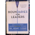 Boundaries & Boundaries for leaders - Dr Henry Cloud (set of 2 books)