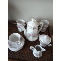 Lovely 19 Piece Fine China Coffee/Tea Set  REDUCED