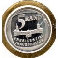RSA 1994 PRES ELECTION COIN FDC 6.3c + MANDELA FDC 6.3b. AS LISTED. GOOD VALUE LOT!