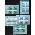 NAMIBIA 2006/7 SELECTION OF UMM CONTROL BLKS IN SETS. AS PER (X9) SCANS. CV R2500+. LOVELY ITEMS.