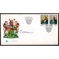 RSA 1989 INAUGURATION OF FW DE KLERK SIGNED FDC. AS PER SCANS. GREAT ITEM. READ.