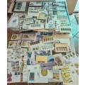 SWA BULK CLEARANCE LOT. 4KG+ OF MATERIAL. MANY FDCs, CONTROL STRIPS, P/CARDS ETC. NICE LOT