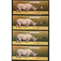 RSA SELECTION OF (X4) RHINO BOOKLETS MINT AND COMPLETE. AS PER SCANS. NICE ITEMS.