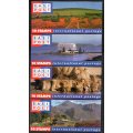 RSA 1993 TOURISM BOOKLETS SHORT SET OF (X4) MINT AND COMPLETE. CV R480.