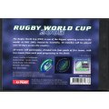 AUSTRALIA 2003 RUGBY WORLD MINT AND COMPLETE SOUVENIR PRESTIGE BOOKLET. LOVELY ITEM.