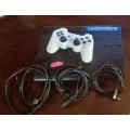 PS3 slim console with 29 Games , Original Sony Remote & HDMI Cable. Plug and play!