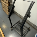 11U Adjustable Studio 19` Rack Stand Trolley | Heavy Duty Steel Structure | R600