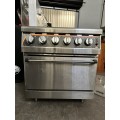 Pre-Owned GAS STOVE WITH ELECTRIC OVEN ANVIL  4 BURNER - NO RESERVE