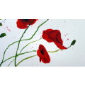 Original Painting by Lorna Pauls - Poppies 3 (37 x 28 cm or 14.5 x 11")