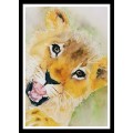 Original Painting by Lorna Pauls - Baby Cub (559 x 381 mm or 22 x 15 in)