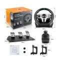 PXN V9 Gaming Steering Wheel 270/90 degree with 3 Pedals and Gear Shifter (Local Stock) (Brand New)