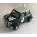 Scalextric Mini Cooper no 15 Green