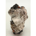 Hausmannite, Andradite and Baryte, N`Chwaning II, Northern Cape, South Africa