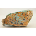 Malachite, Quartz on Chrysocolla, Tenke Fungurume, DR Congo