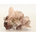 Calcite on Pyrite on Matrix, N`Chwaning II, Northern Cape, South Africa