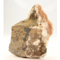 Inesite, Calcite on Matrix, N`Chwaning II, Northern Cape, South Africa